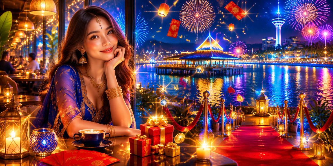 Promosi bonus musim perayaan di 2co dengan angpau merah dan tema tradisional